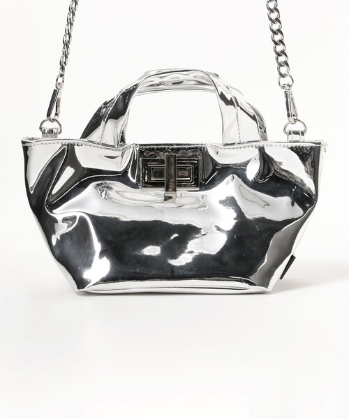 HELOYSE（エロイーズ）の「HELOYSE / miller bateau tote S（トートバッグ・レディース・ブラック/シルバー/ゴールド・ONE SIZE）」の7枚目の写真