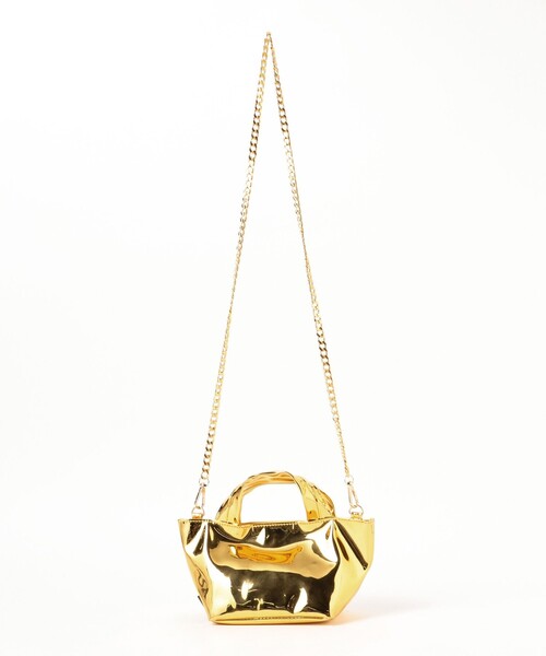 HELOYSE（エロイーズ）の「HELOYSE / miller bateau tote S（トートバッグ・レディース・ブラック/シルバー/ゴールド・ONE SIZE）」の14枚目の写真