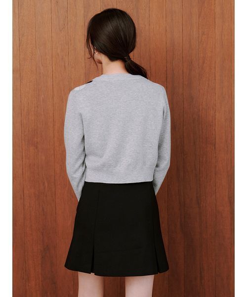 SNIDEL（スナイデル）の「アーガイルカーディガン（カーディガン/ボレロ・レディース・ブラウン/グレー/アイボリー・F）」の16枚目の写真