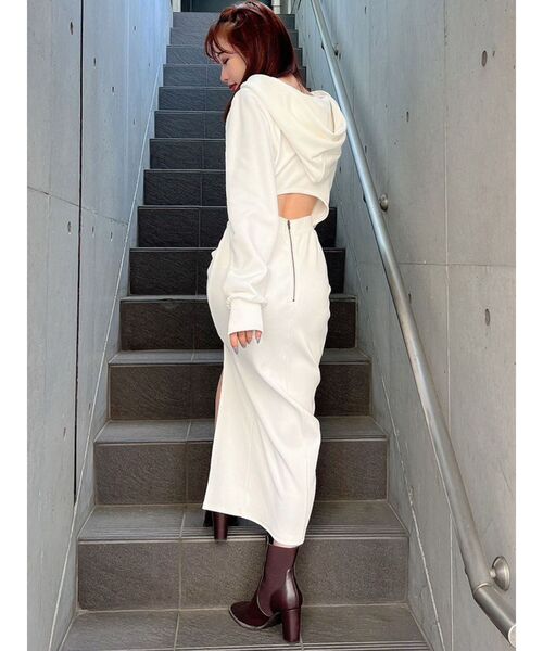 セール】スウェットフーディワンピース（ワンピース）｜RESEXXY