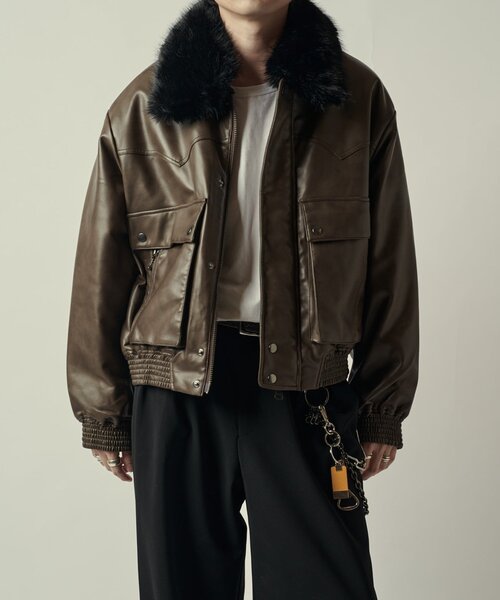 sissi フライトレザージャケット 22SS新色追加】sisii シシ L2-B 114-OL ボンバージャケット ライダース