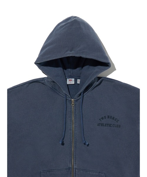 Levi's（リーバイス）の「Levi's/リーバイス Two Horse ジップアップ スウェットシャツ（パーカー・メンズ・ブルー・XL/L/M/S）」の4枚目の写真