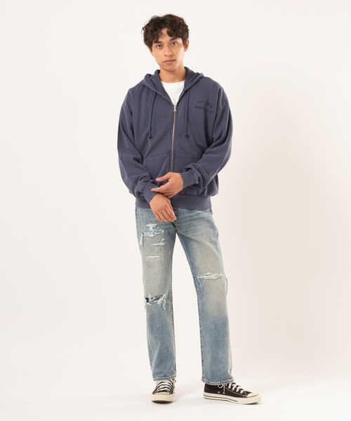 Levi's（リーバイス）の「Levi's/リーバイス Two Horse ジップアップ スウェットシャツ（パーカー・メンズ・ブルー・XL/L/M/S）」の11枚目の写真