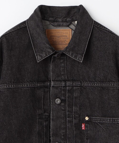 Levi's(リーバイス)の「LEVI'S/リーバイス TYPE 1 TRUCKER(ブルゾン・メンズ・ブラック/ブルー・MEDIUM/LARGE)」の14枚目の写真