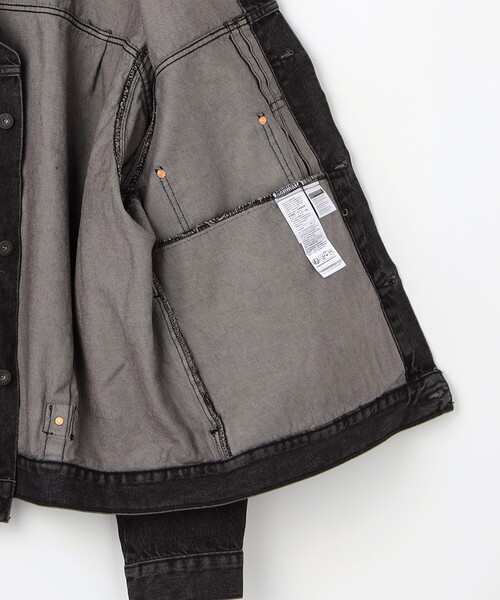 Levi's(リーバイス)の「LEVI'S/リーバイス TYPE 1 TRUCKER(ブルゾン・メンズ・ブラック/ブルー・MEDIUM/LARGE)」の7枚目の写真