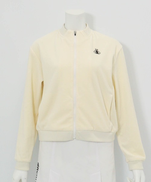 archivio(アルチビオ)の「<LADIES>ベロア×中綿ブルゾン(ブルゾン・レディース・ブラック/ホワイト/ピンク・L/M/S)」の18枚目の写真
