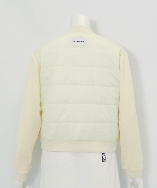 archivio(アルチビオ)の「<LADIES>ベロア×中綿ブルゾン(ブルゾン・レディース・ブラック/ホワイト/ピンク・L/M/S)」の19枚目の写真