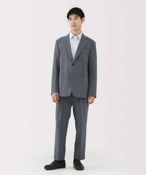 紳士 撥水ストレッチワンタックパンツ（その他パンツ）｜無印良品