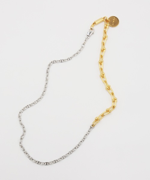 Jieda（ジエダ）の「SWITCHING NECKLACE（ネックレス・メンズ・シルバー/シルバー×ゴールド・ONESIZE）」の4枚目の写真
