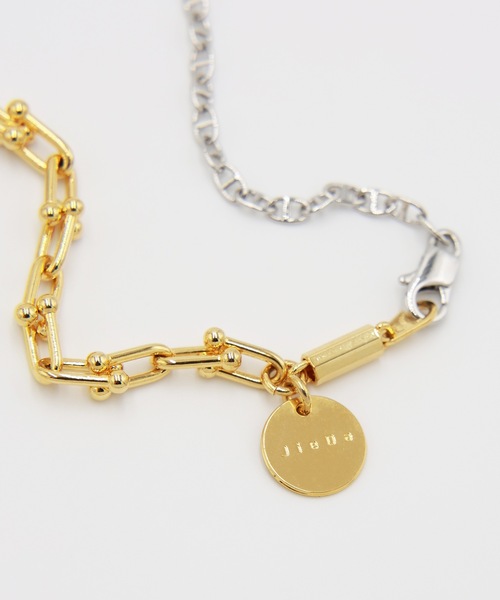 Jieda（ジエダ）の「SWITCHING NECKLACE（ネックレス・メンズ・シルバー/シルバー×ゴールド・ONESIZE）」の6枚目の写真