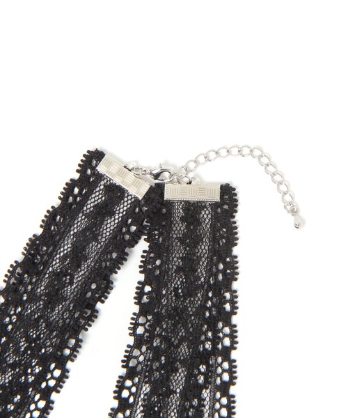 Heather（ヘザー）の「レースチョーカー　590709（チョーカー・レディース・ホワイト/ブラック・ONE SIZE）」の3枚目の写真