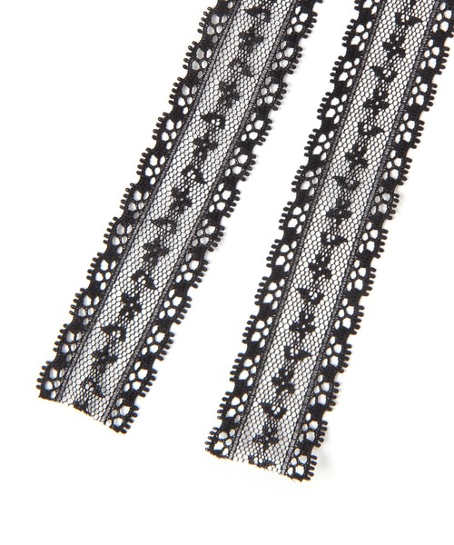 Heather（ヘザー）の「レースチョーカー　590709（チョーカー・レディース・ホワイト/ブラック・ONE SIZE）」の5枚目の写真