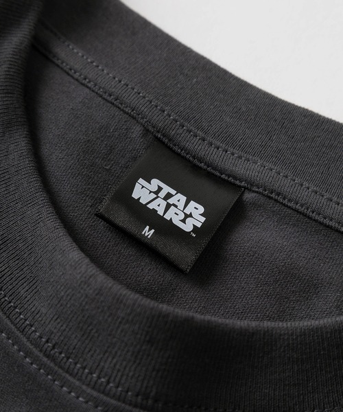 STAR WARS(スターウォーズ)の「【71】【STAR WARS/スターウォーズ】グラフィック プリント ロングスリーブ Tシャツ(Tシャツ/カットソー・レディース・アイボリー/ライトベージュ/チャコールグレー/ダークグレー・M/L/XL)」の10枚目の写真