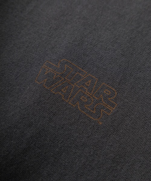 STAR WARS(スターウォーズ)の「【71】【STAR WARS/スターウォーズ】グラフィック プリント ロングスリーブ Tシャツ(Tシャツ/カットソー・レディース・アイボリー/ライトベージュ/チャコールグレー/ダークグレー・M/L/XL)」の14枚目の写真