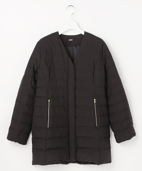 2WAY】ノーカラーミドル ダウン（ダウンジャケット/コート）｜ANY SIS