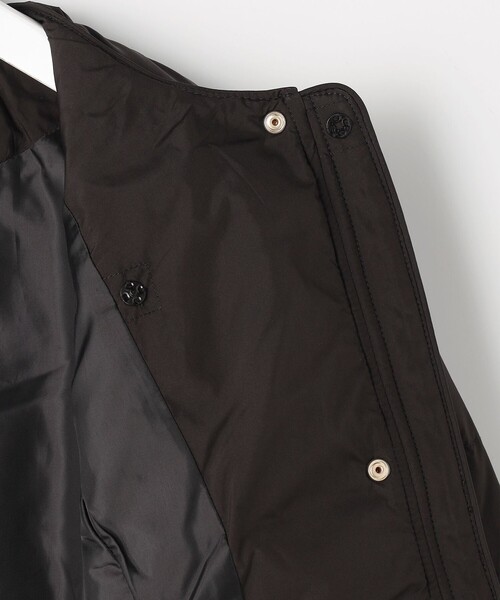 セール】【2WAY】ノーカラーミドル ダウン（ダウンジャケット/コート