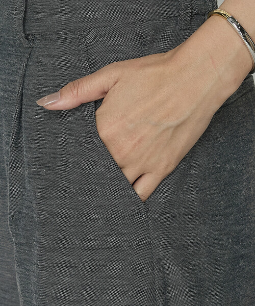 COMME CA（コムサ）の「ドライオックス  パンツ（その他パンツ・レディース・チャコール・9号/7号/11号）」の8枚目の写真