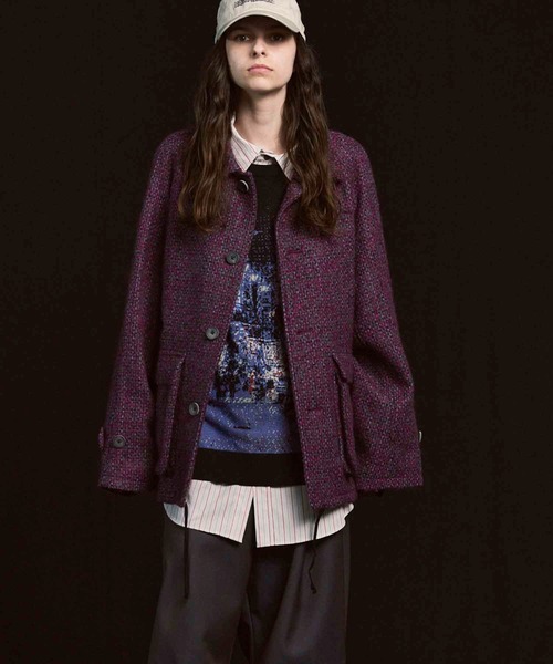 BABYLONE 5分袖パフスリーブジャケット ブラック 36(S) 新品タグ付 BABYLONE 5分袖パフスリーブジャケット ブラック 36(S) 新品タグ