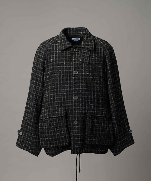 UNISEX》【Italian Dead Stock Fabric】Prime-Over Raglan