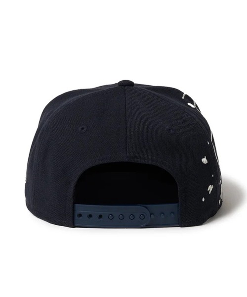 NEW ERA（ニューエラ）の「NEW ERA/ニューエラ Youth 9FIFTY Dripping キッズ キャップ 14671559/14671560（キャップ・キッズ・ネイビー/ホワイト・YOUTH）」の14枚目の写真