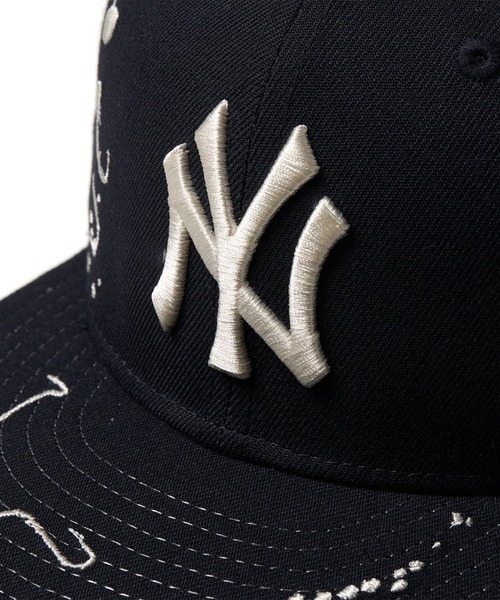 NEW ERA（ニューエラ）の「NEW ERA/ニューエラ Youth 9FIFTY Dripping キッズ キャップ 14671559/14671560（キャップ・キッズ・ネイビー/ホワイト・YOUTH）」の16枚目の写真
