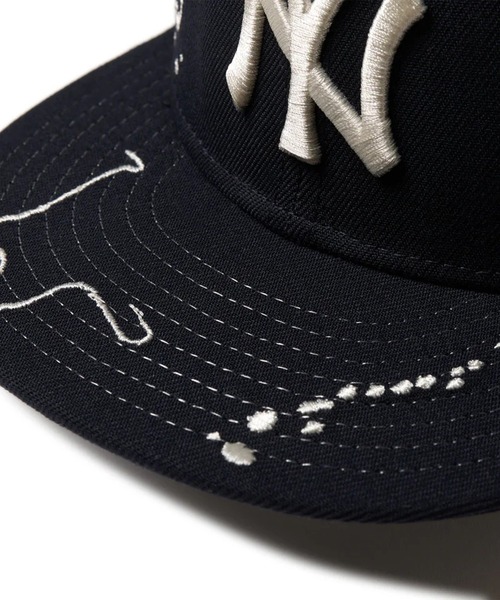 NEW ERA（ニューエラ）の「NEW ERA/ニューエラ Youth 9FIFTY Dripping キッズ キャップ 14671559/14671560（キャップ・キッズ・ネイビー/ホワイト・YOUTH）」の17枚目の写真