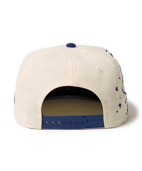NEW ERA（ニューエラ）の「NEW ERA/ニューエラ Youth 9FIFTY Dripping キッズ キャップ 14671559/14671560（キャップ・キッズ・ネイビー/ホワイト・YOUTH）」の5枚目の写真