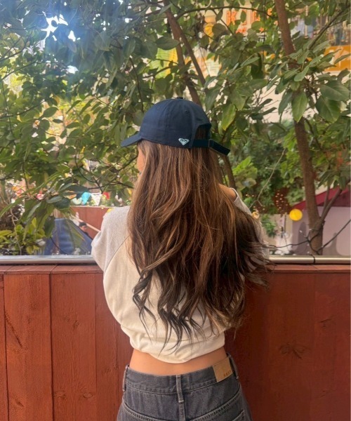 ROXY（ロキシー）の「RX COLOR CAP /ロキシーキッズワンポイント刺繍キャップ（帽子）（キャップ・キッズ・イエロー/ネイビー/ピンク/ブラック/ブルー/パープル・FREE）」の16枚目の写真