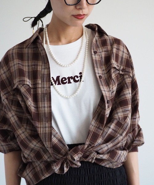 cepo(セポ)の「ロゴアソートショートスリーブTee(Tシャツ/カットソー・レディース・ホワイト系7/ホワイト系6/ホワイト系4/ホワイト系5/ホワイト系3/ホワイト系2/ホワイト系1・M)」の5枚目の写真
