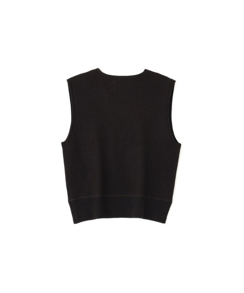 MHL.(エムエイチエル)の「FELTED DRY WOOL(ニット/セーター・レディース・グレー/ダークブラウン・2)」の10枚目の写真