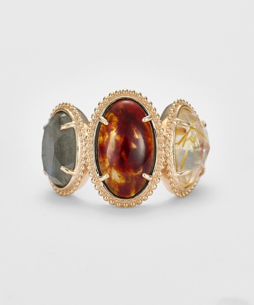 セール】K5マルチストーンリング（リング）｜agete（アガット）の