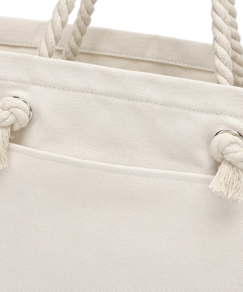 EVRIS（エヴリス）の「【EVRIS / エヴリス】 ロゴファブリック　プリントロープトートバッグ（トートバッグ・レディース・ブラック/アイボリー/ブルー系その他・FREE）」の12枚目の写真