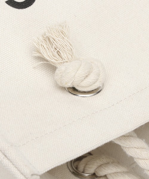 EVRIS（エヴリス）の「【EVRIS / エヴリス】 ロゴファブリック　プリントロープトートバッグ（トートバッグ・レディース・ブラック/アイボリー/ブルー系その他・FREE）」の16枚目の写真