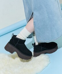 限定展開 UGG/アグ W CLASSIC ULTRA MINI NEW HEIGHTS/クラシック ウルトラ ミニ ニュー ハイツ[6～8サイズ展開]
