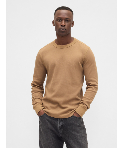 LGB 希少 ワッフル Ｔシャツ カーキ カットソー S 通販ファッション - LGB 希少 ワッフル Tシャツ カーキ カットソー S