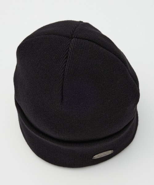 RODEO CROWNS WIDE BOWL（ロデオクラウンズワイドボウル）の「ポイントカラーロゴビーニー（ニットキャップ/ビーニー・レディース・ブラック/ブラウン系その他/ライトピンク/ライトグレー/ブルー・FREE）」の12枚目の写真