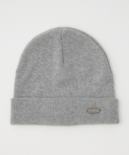 RODEO CROWNS WIDE BOWL（ロデオクラウンズワイドボウル）の「ポイントカラーロゴビーニー（ニットキャップ/ビーニー・レディース・ブラック/ブラウン系その他/ライトピンク/ライトグレー/ブルー・FREE）」の6枚目の写真