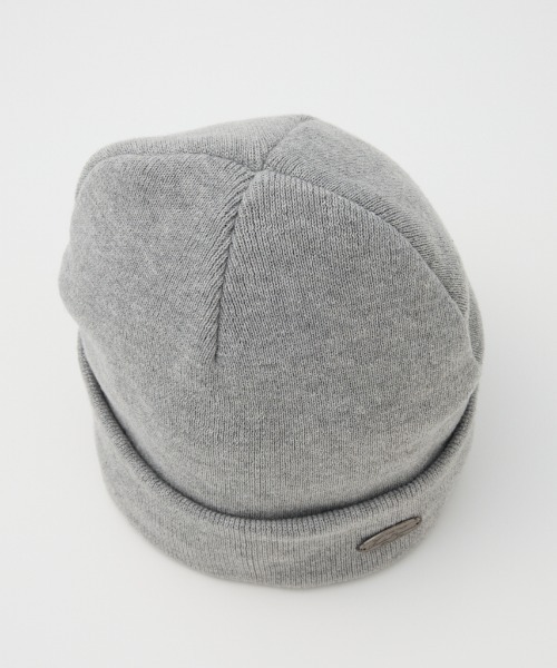 RODEO CROWNS WIDE BOWL（ロデオクラウンズワイドボウル）の「ポイントカラーロゴビーニー（ニットキャップ/ビーニー・レディース・ブラック/ブラウン系その他/ライトピンク/ライトグレー/ブルー・FREE）」の9枚目の写真