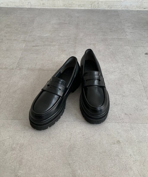 DouDou（ドゥドゥ）の「プラットフォームローファー（ブーツ・レディース・ブラック・LARGE/MEDIUM/SMALL）」の8枚目の写真