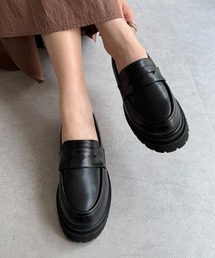 DouDou | プラットフォームローファー(ブーツ)