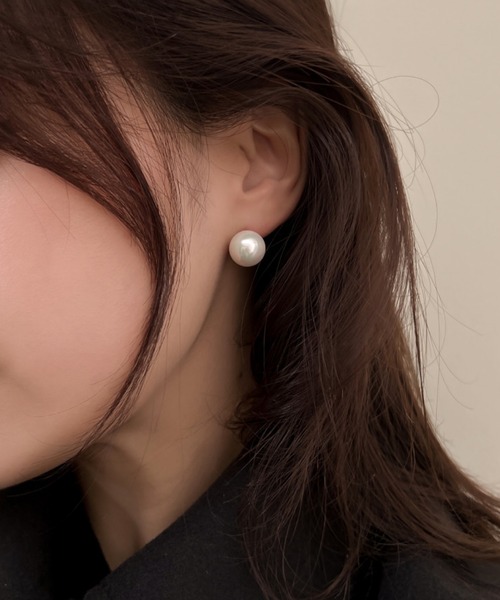 Mignonjour（ミニョンジュール）の「FReePLACe/シンプル パール ピアス R0132（ピアス（両耳用）・レディース・その他1/その他2/その他3/その他4/その他5・FREE）」の3枚目の写真