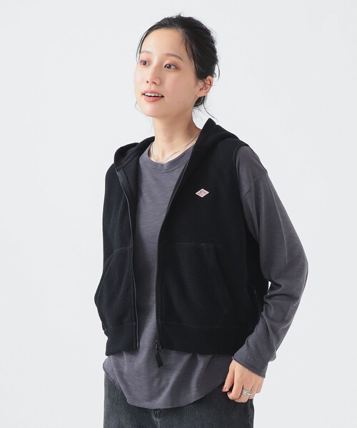 セール】DANTON / ポーラテック ジップ ベスト（その他アウター