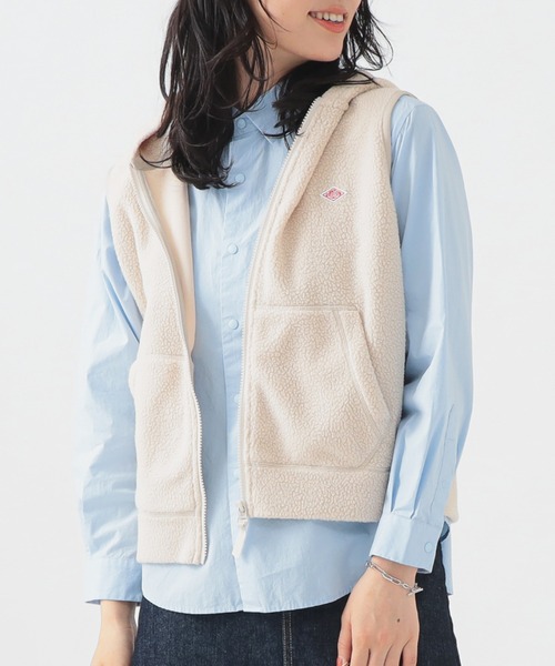 セール】DANTON / ポーラテック ジップ ベスト（その他アウター