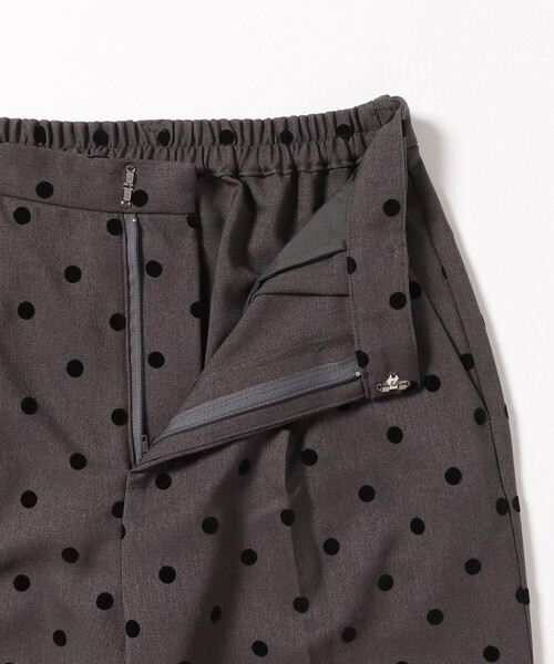 BEAMS HEART（ビームスハート）の「フロッキー ドット パンツ（その他パンツ・レディース・ネイビー/グレー・FREE）」の18枚目の写真