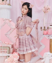 sugar nine(シュガーナイン)の制服ネコセットアップ 【コスプレ7点セット】(コスチューム/パーティーグッズ)