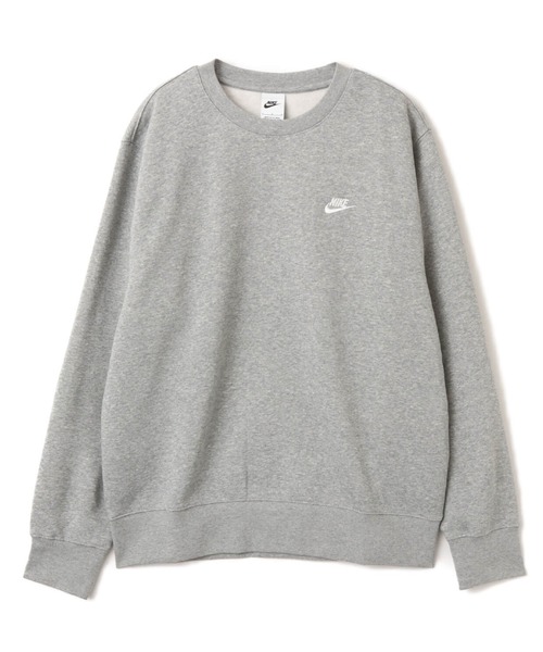 NIKE(ナイキ)の「NIKE AS M NK CLUB BB CREW / ナイキ クラブ BB クルー L/S トップ 【SP】(スウェット・メンズ・ブラック/グレー・M/S/XXL/XL/L)」の1枚目の写真