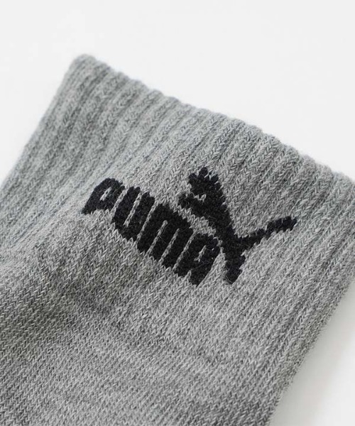 PUMA（プーマ）の「【3足セット】PUMA 消臭加工 つま先かかと補強 アーチサポート スポーツソックス 92823999（ソックス/靴下・キッズ・ブラック/マルチ/ホワイト・19-21cm/21-23cm/23～25cm/25～27cm/27~29cm）」の5枚目の写真