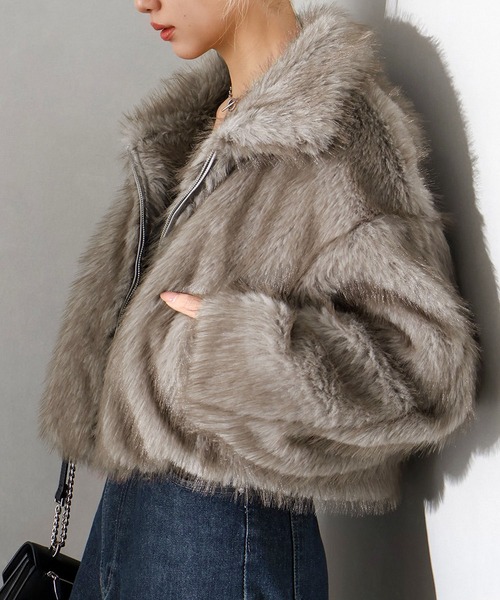 セール】MIXファースタンドジップブルゾン（ブルゾン）｜SpRay