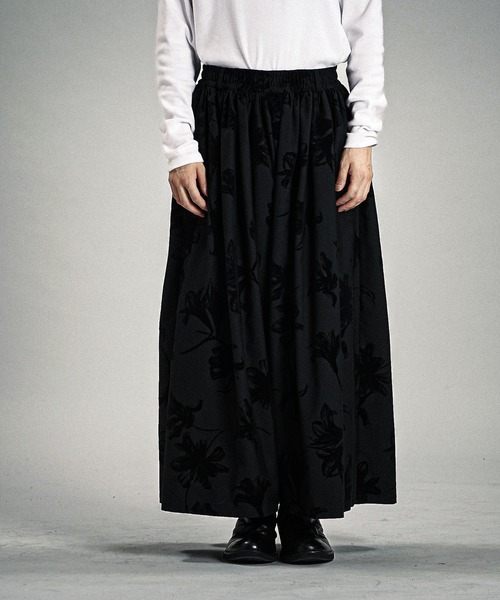 NO ID.(ノーアイディ)の「【NO ID.】Gather Baggy Trousers / ギャザー バギー トラウザーズ(スラックス・メンズ・その他10/グレー/ブラック・1/2)」の17枚目の写真