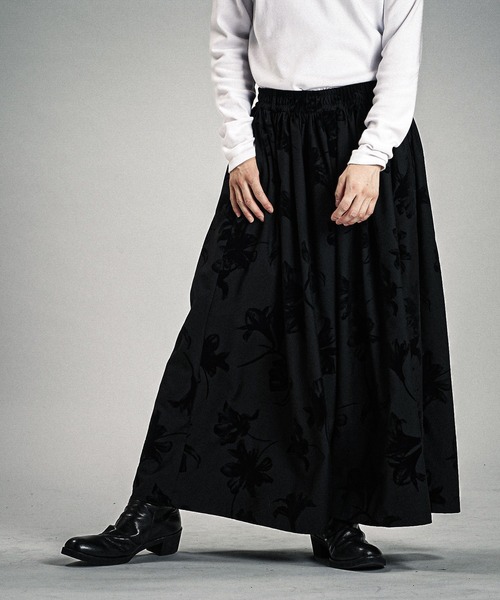 NO ID.(ノーアイディ)の「【NO ID.】Gather Baggy Trousers / ギャザー バギー トラウザーズ(スラックス・メンズ・その他10/グレー/ブラック・1/2)」の16枚目の写真
